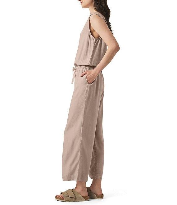 Splendid Kali V-Neck Sleeveless Wide Leg Jumpsuit Product Image