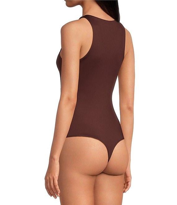 Gianni Bini Layla Sleeveless Racer Knit Coordinating Bodysuit Product Image