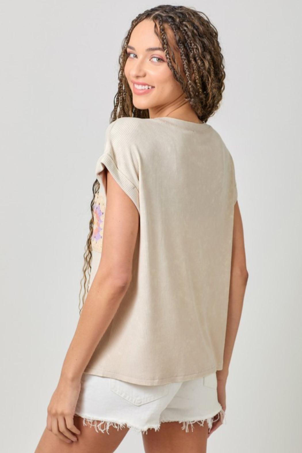 Crochet Pocket Shirt Product Image