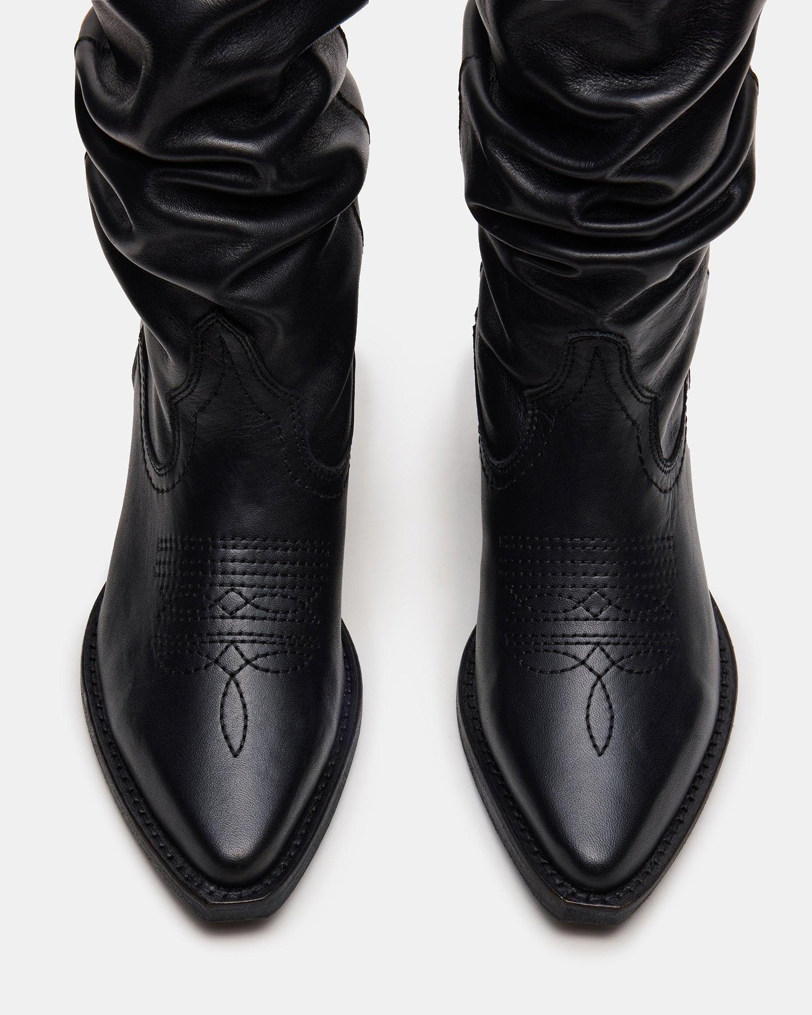 STAGE BLACK LEATHER Female Product Image