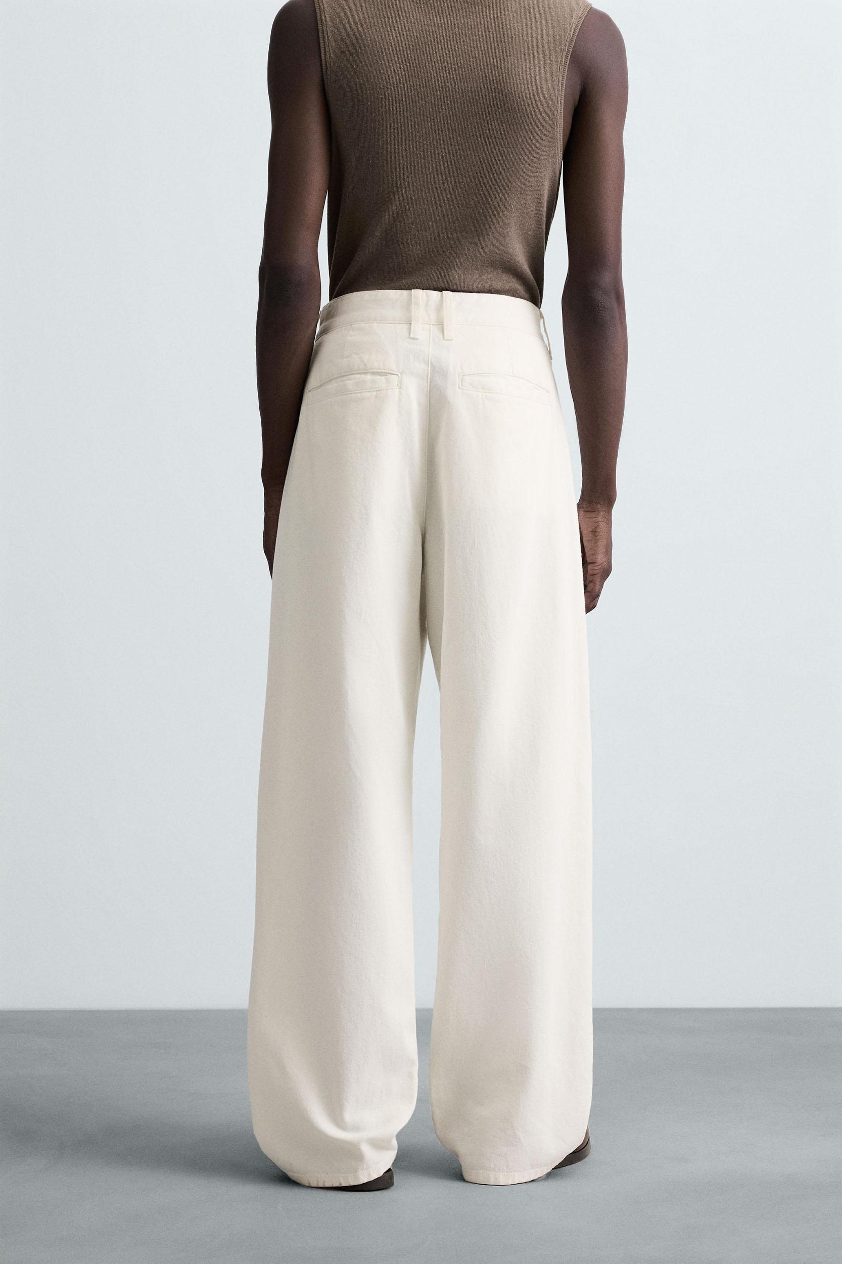 COTTON HEMP CHINO PANTS Product Image