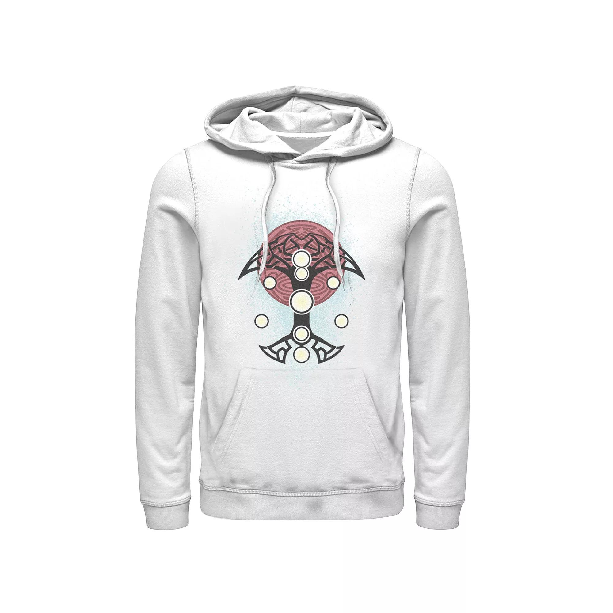 Men's Marvel Thor Love And Thunder Blue Splatter Hoodie,  Product Image