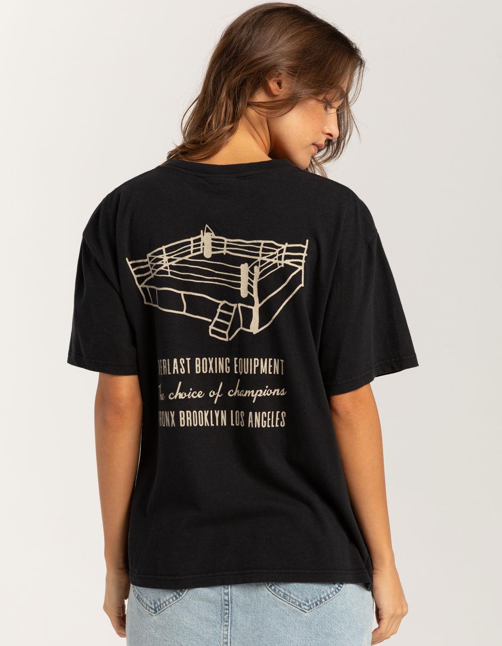 CONEY ISLAND PICNIC x Everlast Womens Oversized Tee - BLACK Product Image