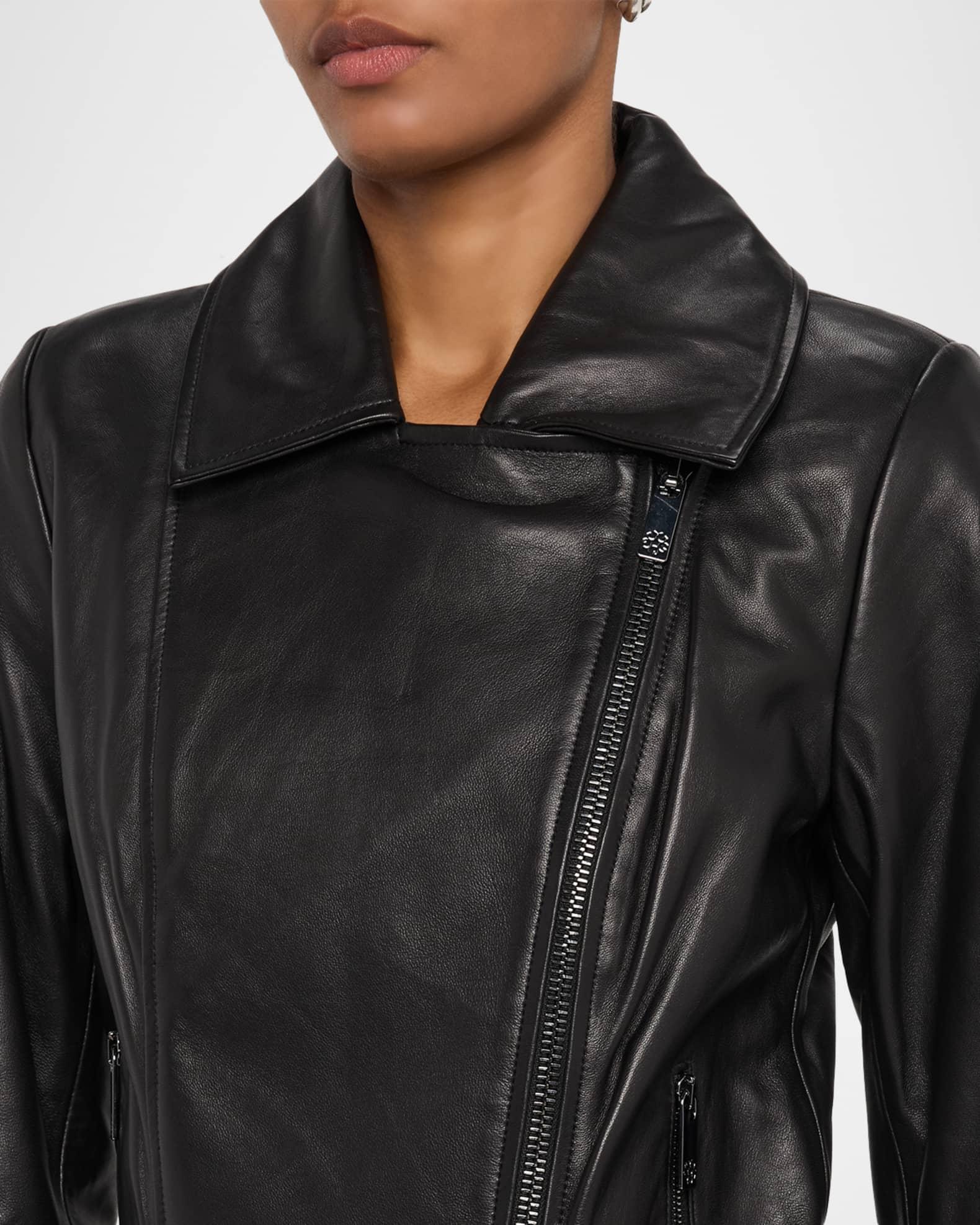 Leather Moto Jacket Product Image