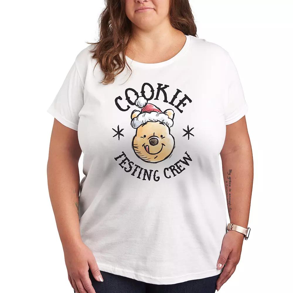 Disney's Winnie The Pooh Women's Cookie Crew Graphic Tee, Girl's,  Product Image