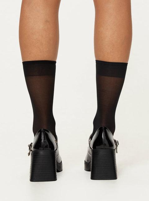 Regie Heels Black Product Image