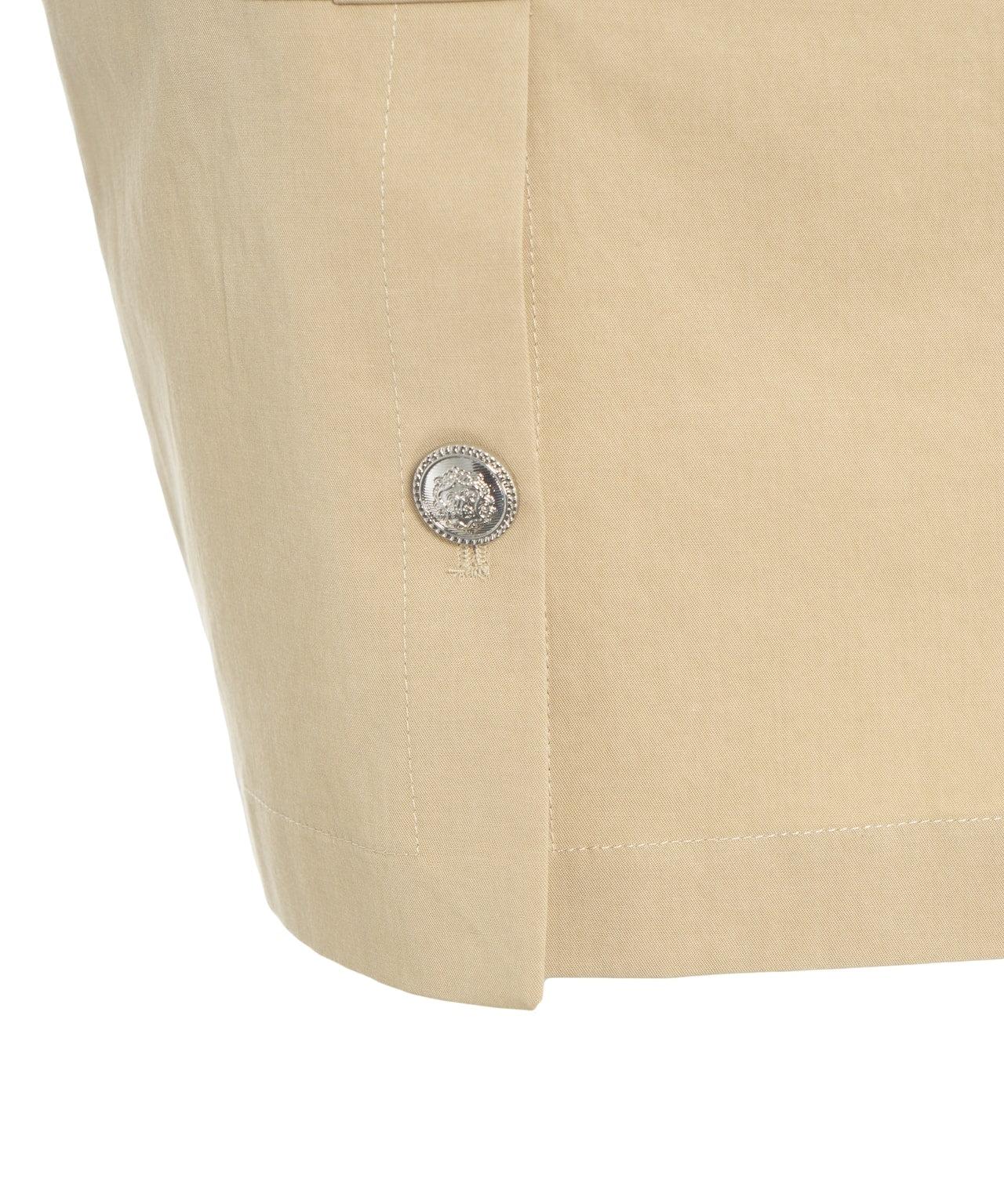 Mini skirt with flap pockets Product Image