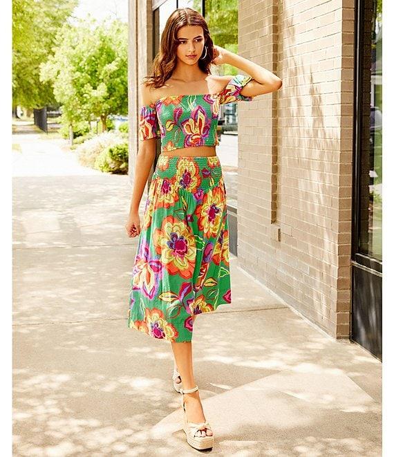 GB Floral Maxi Coordinating Skirt Product Image