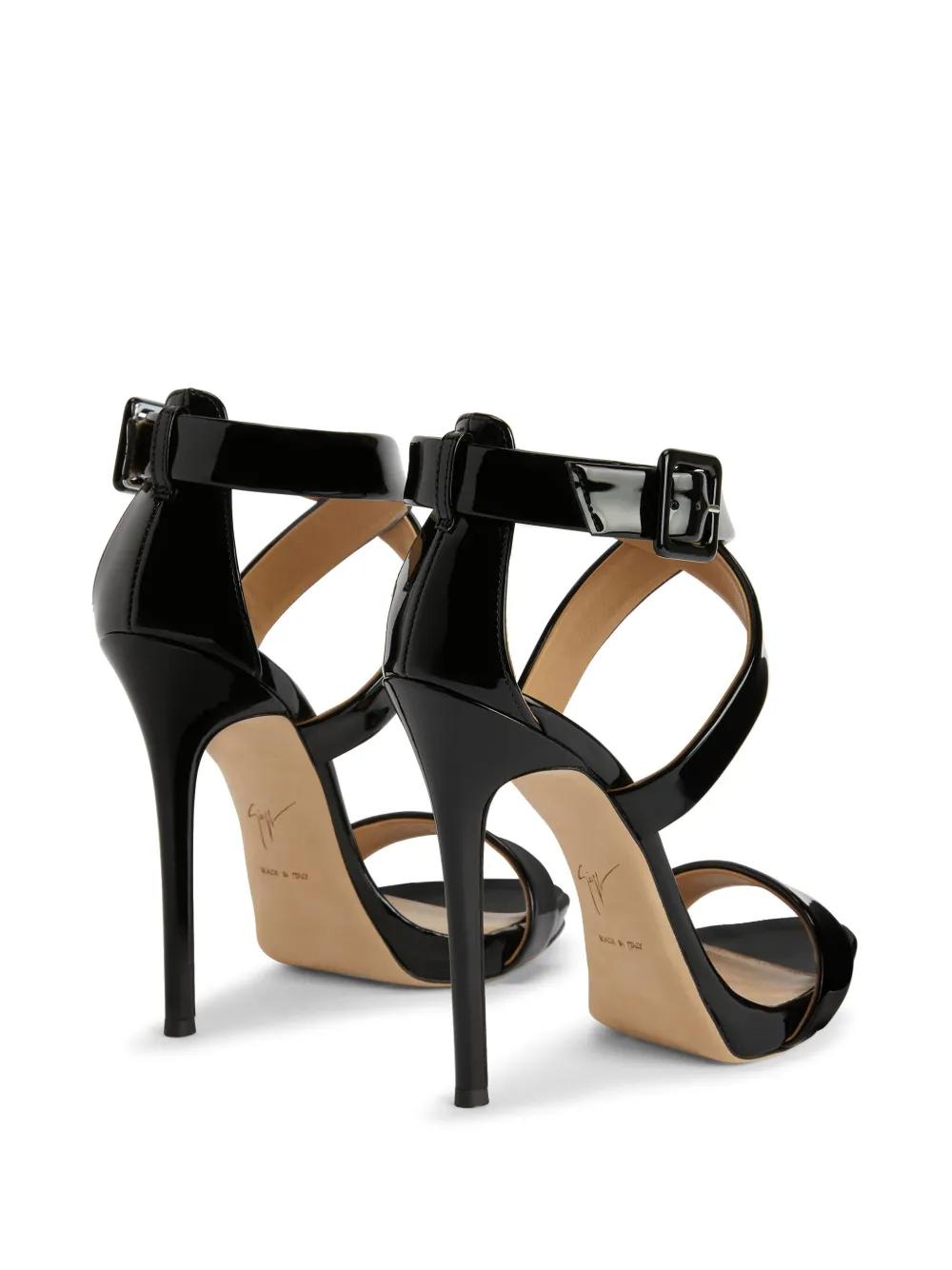 Bellis 120mm leather sandals Product Image