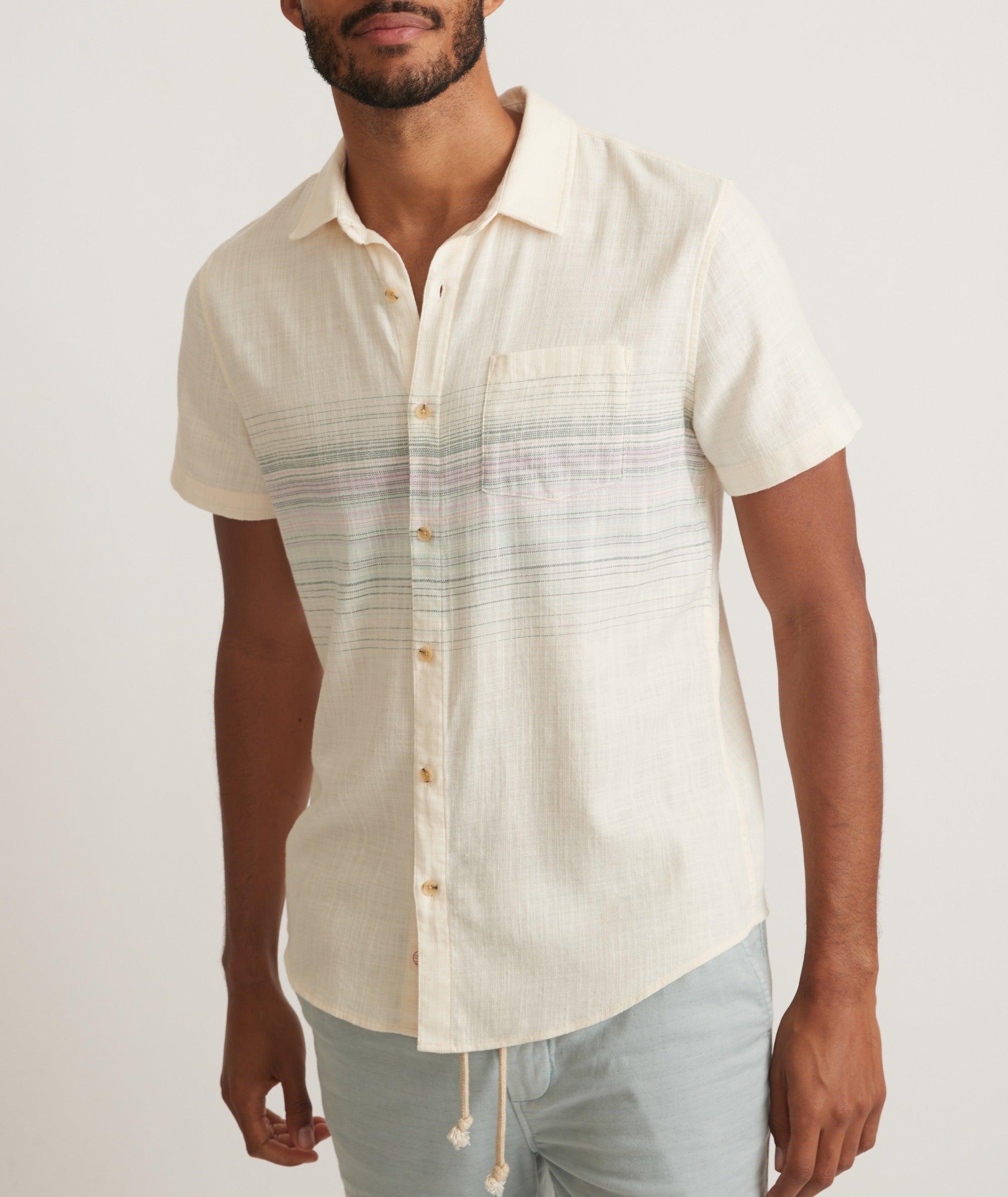Stretch Selvage Short Sleeve Shirt Product Image