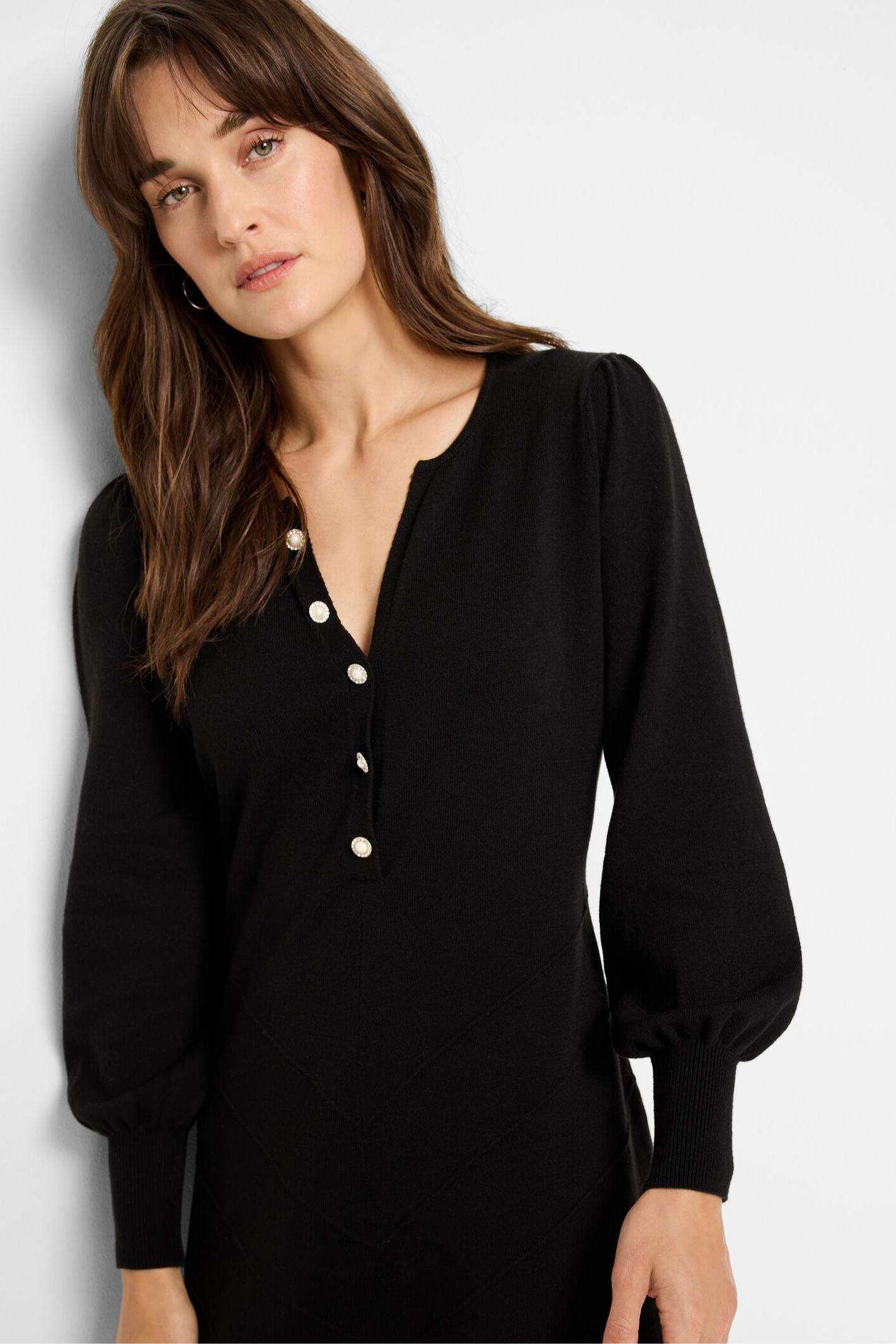 Twirl Time Dress- Black Onyx Product Image