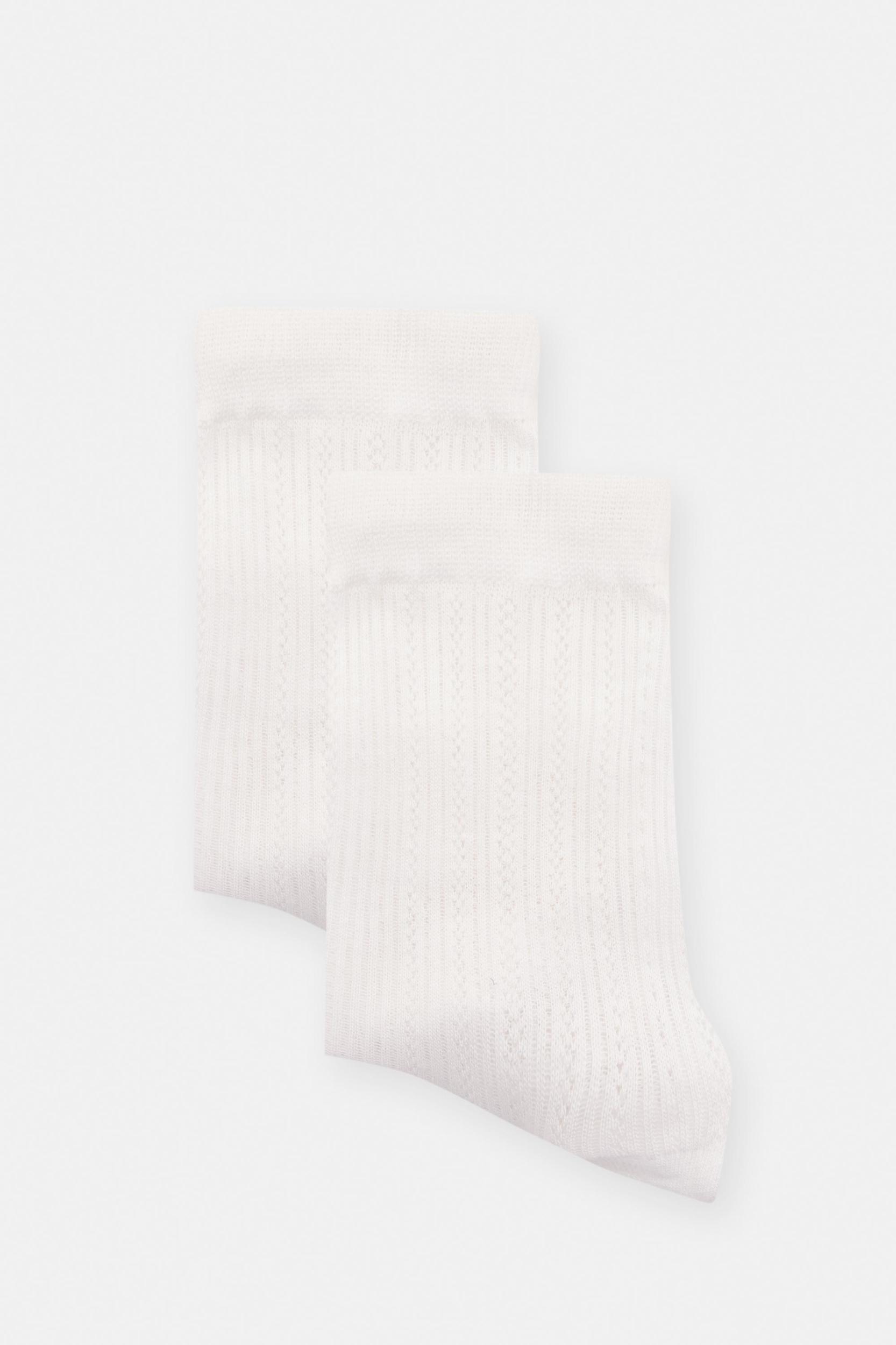 Open knit socks Product Image