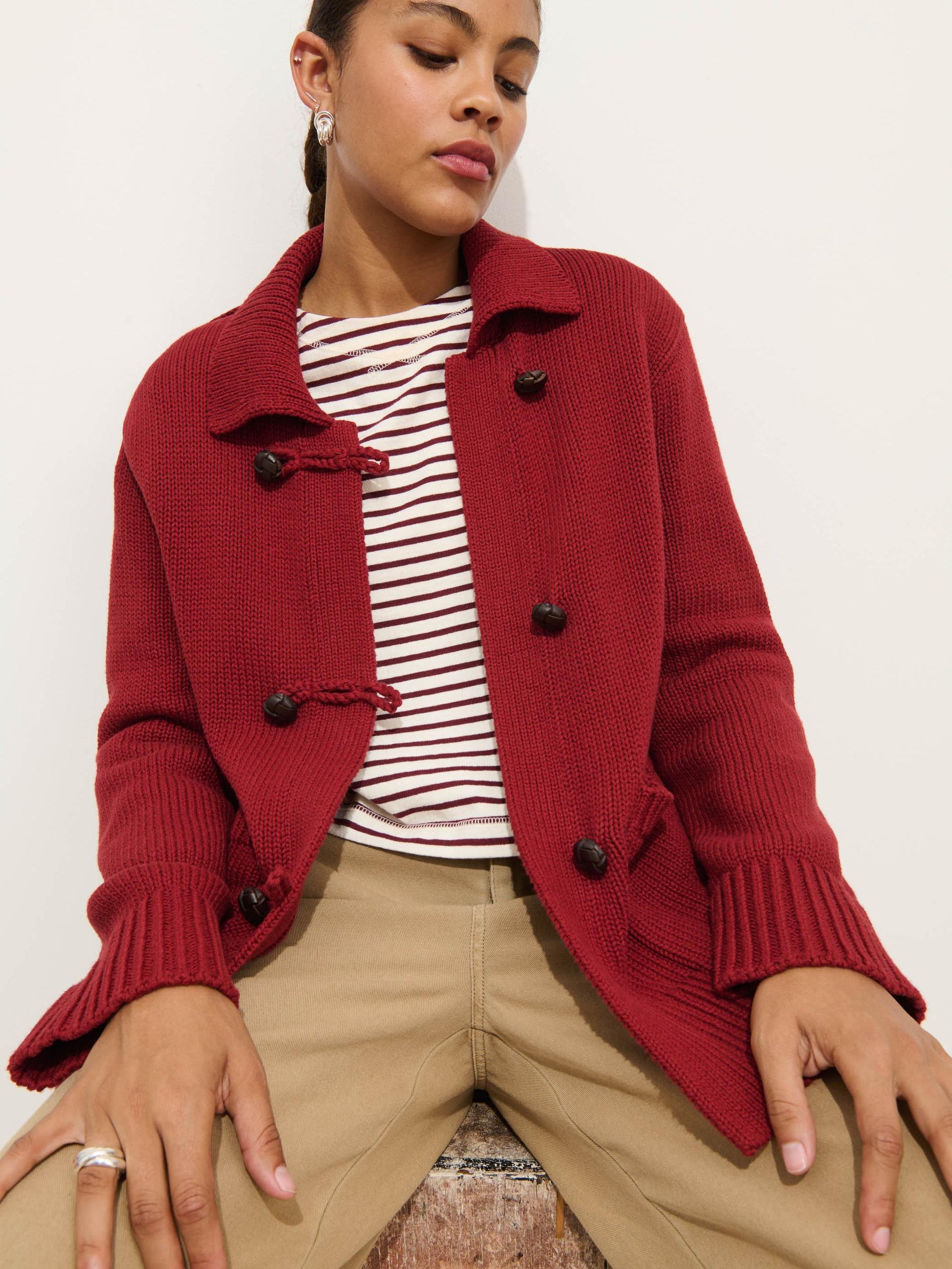 Agnes Sweater Jacket In Cotton Product Image