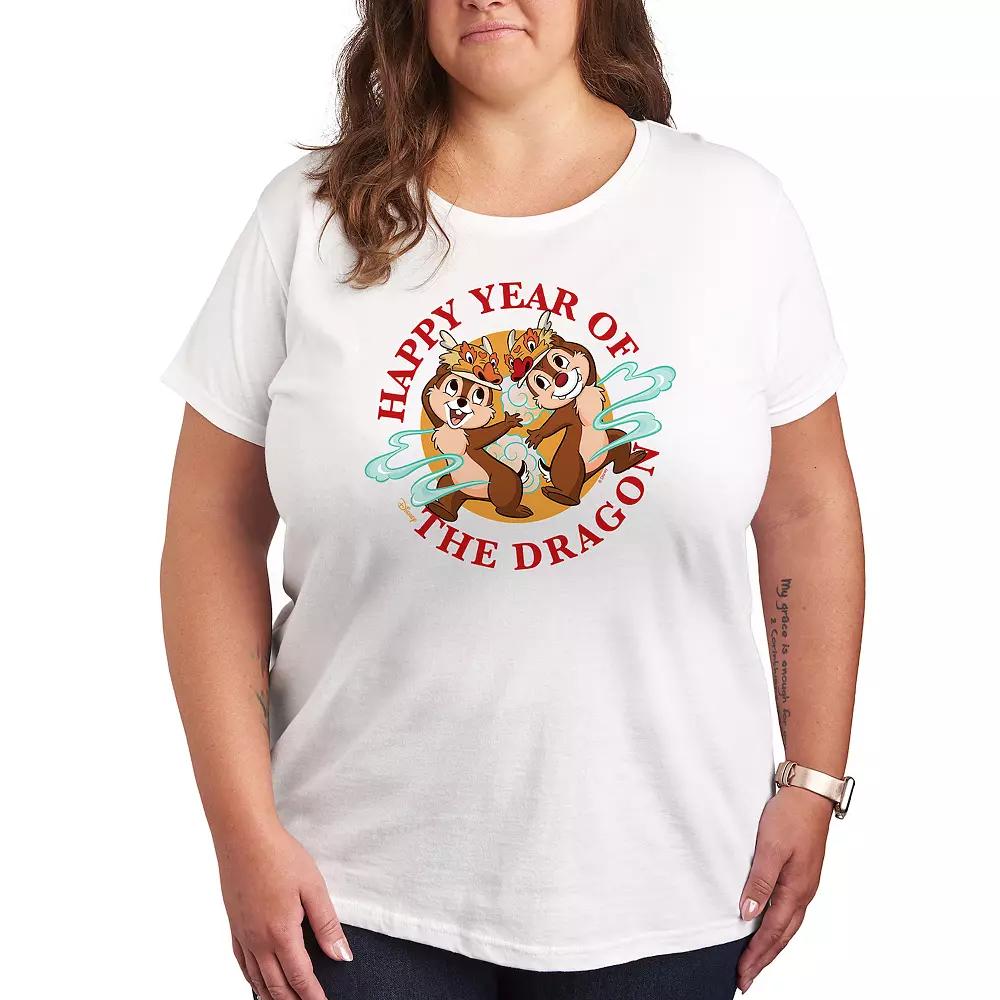 Disney's Chip And Dale Plus Year of the Dragon Graphic Tee, Women's,  Product Image