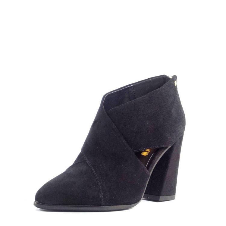 Christina Crossover Suede Booties Product Image