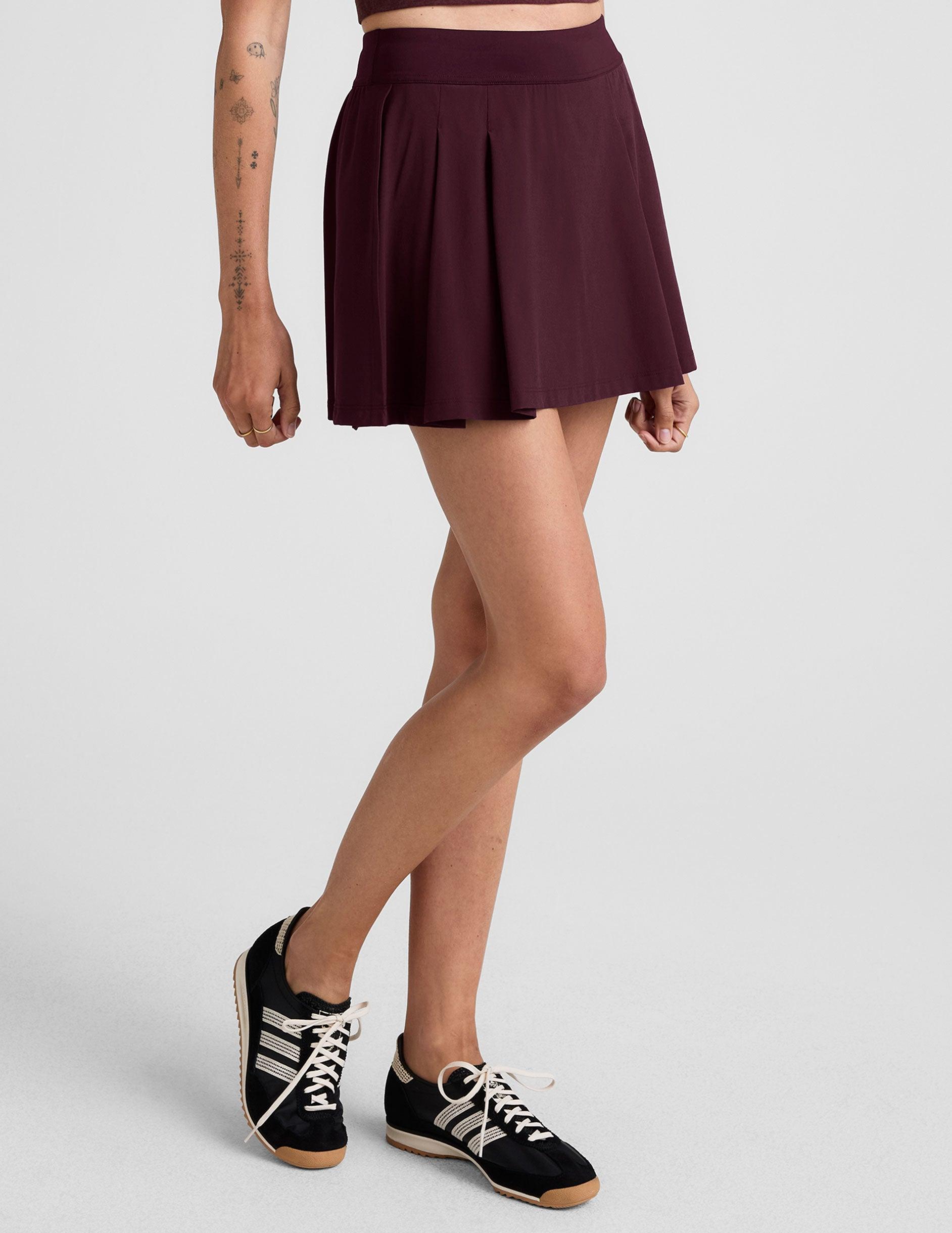 Score Pleated Skirt Product Image