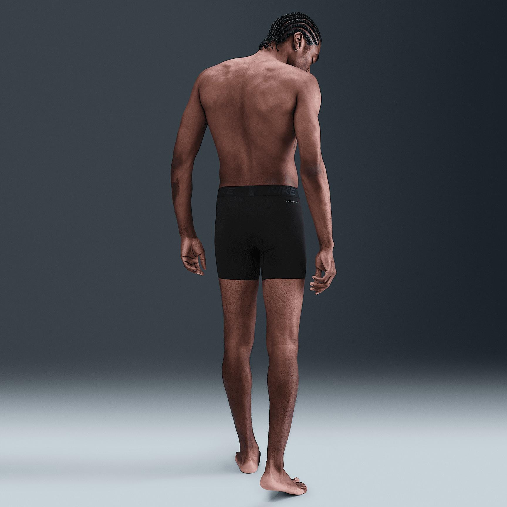 Nike Mens Elite Micro Dri-FIT ADV Boxer Briefs | KE1266-001 Product Image