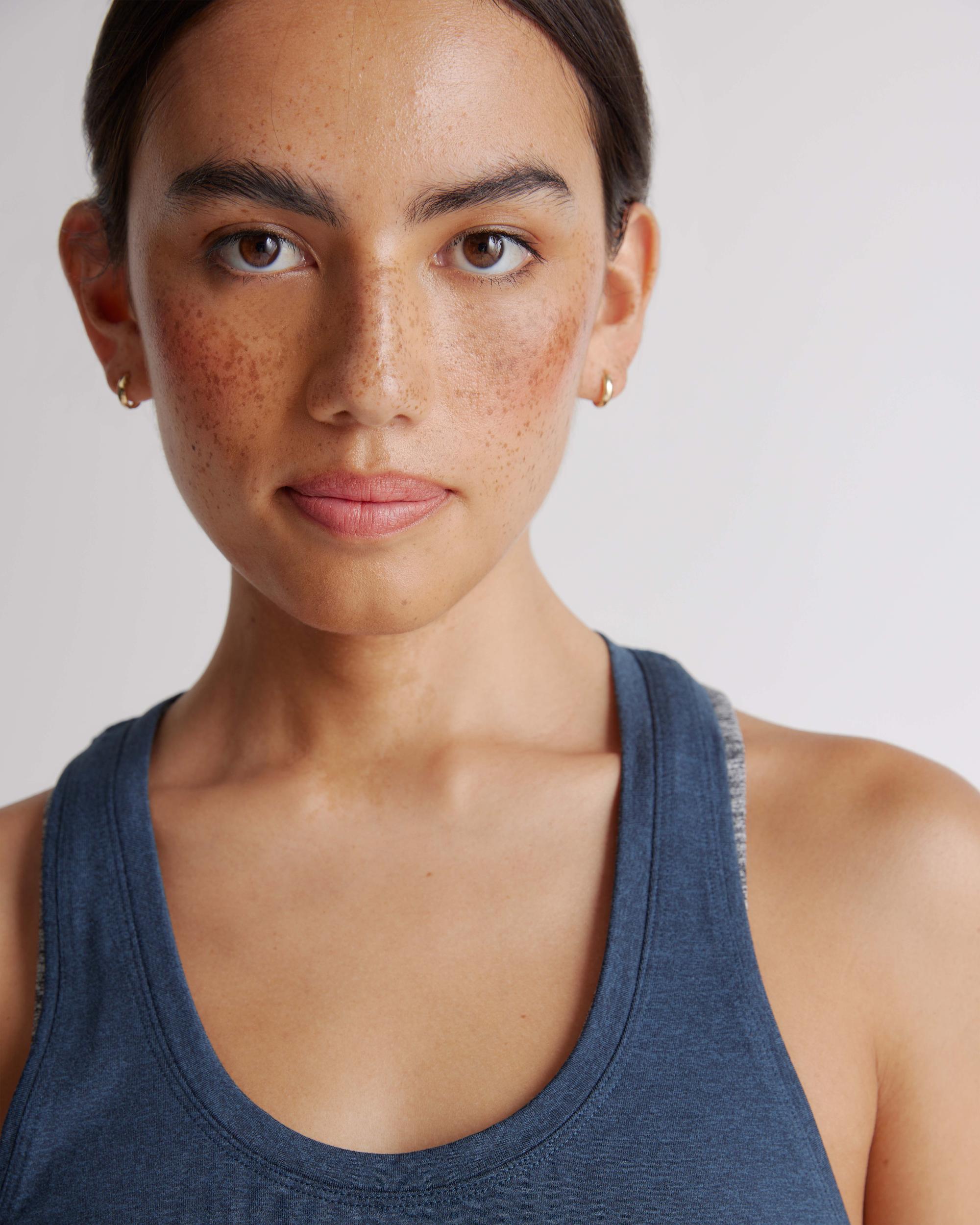 Quince | Women's Flowknit Breeze Racerback Tank Top Recycled Poly with Stretch Product Image