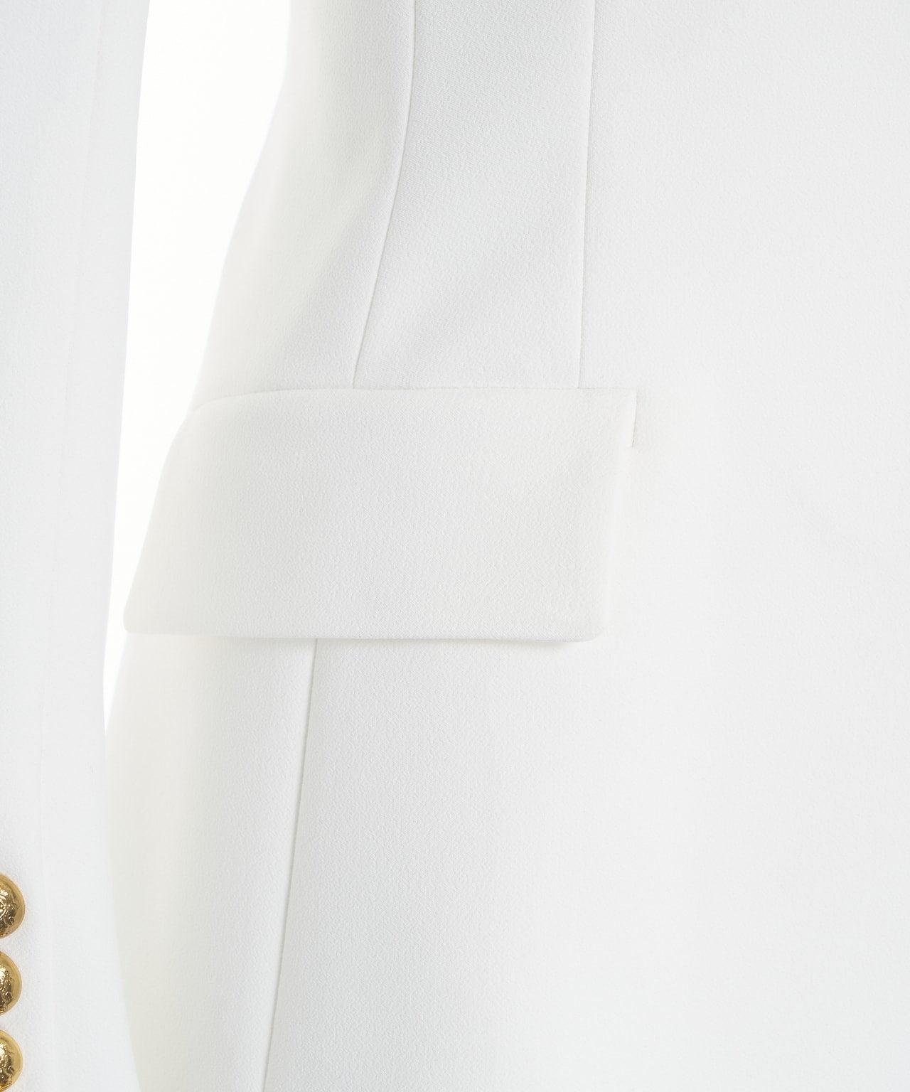 Single-breasted blazer in crepe Product Image