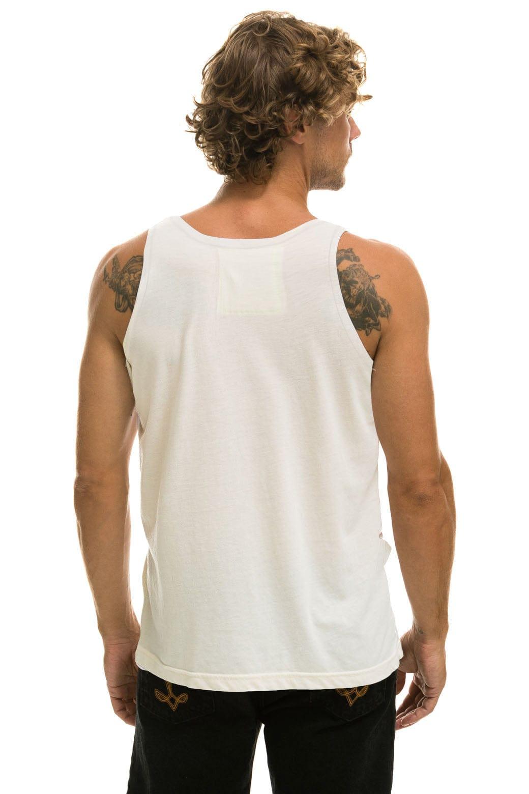 MEN'S BASIC TANK - VINTAGE WHITE Male Product Image