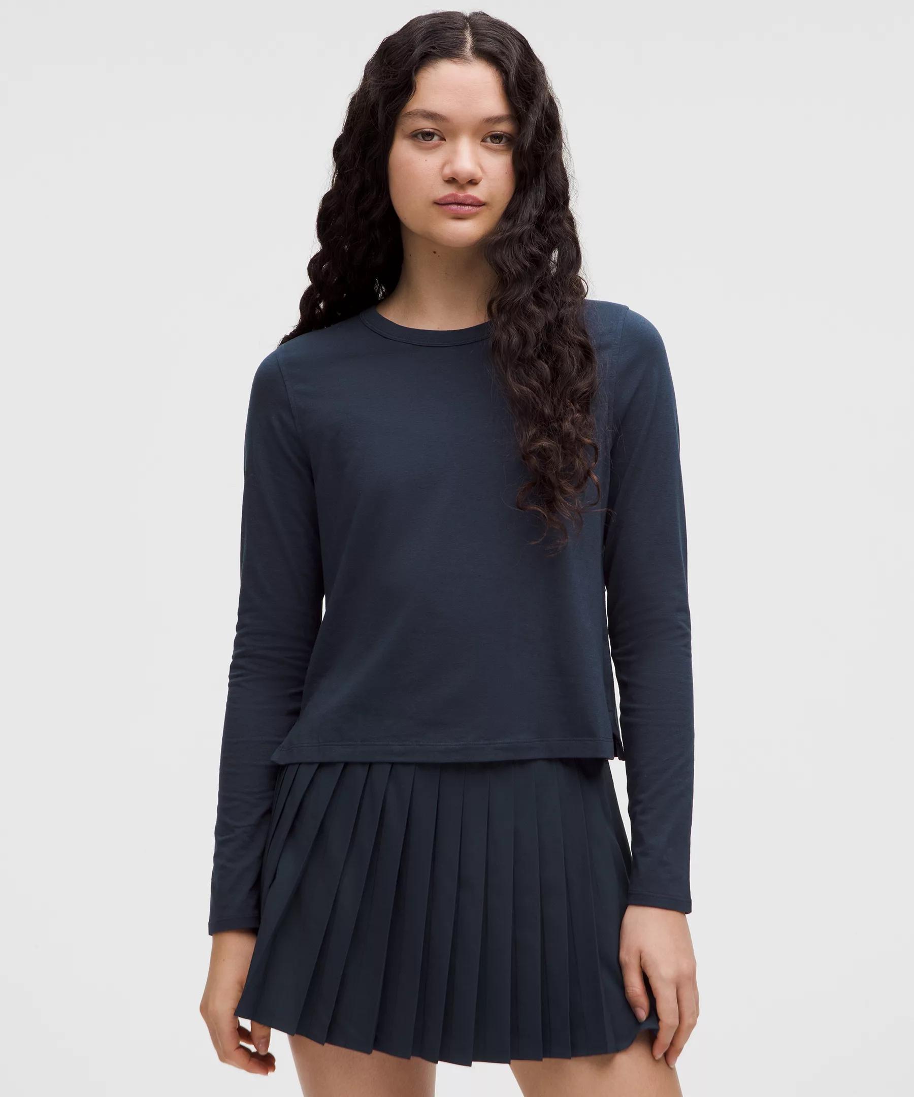 Classic-Fit Cotton-Blend Long-Sleeve Shirt Product Image