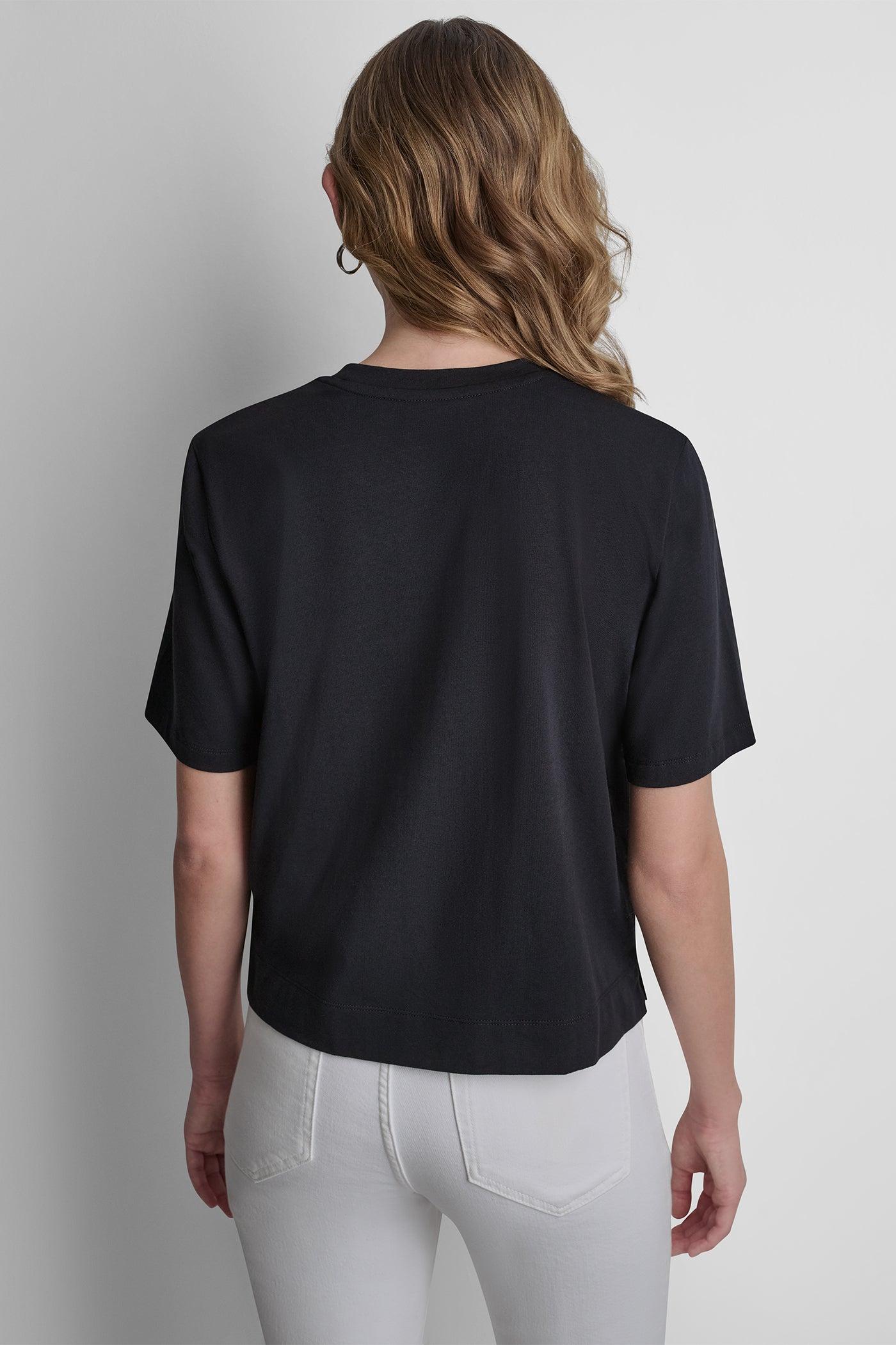 CRYSTAL BORDER LOGO GRAPHIC TEE Product Image