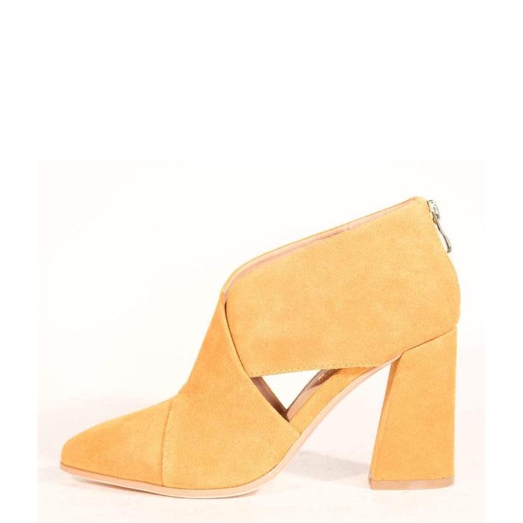 Christina Crossover Suede Booties Product Image