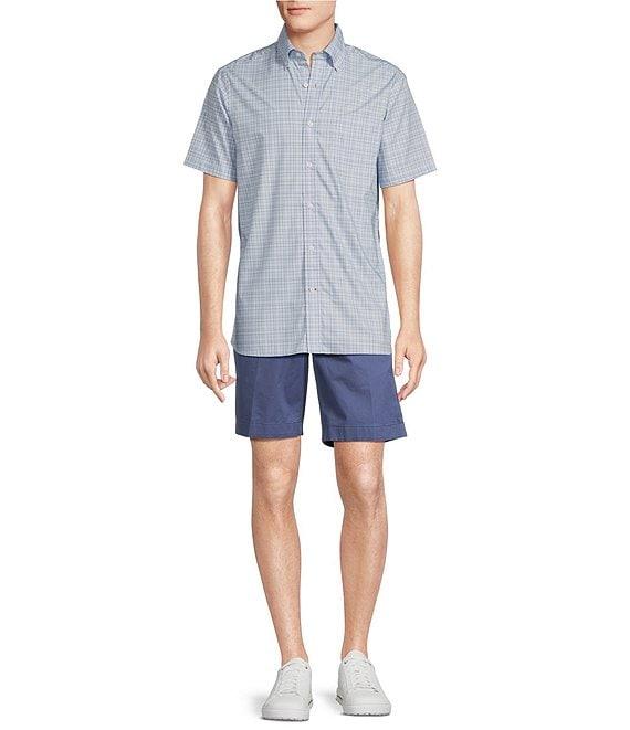Cremieux Blue Label Brrr° Royal Twill Plaid Short Sleeve Woven Shirt Product Image