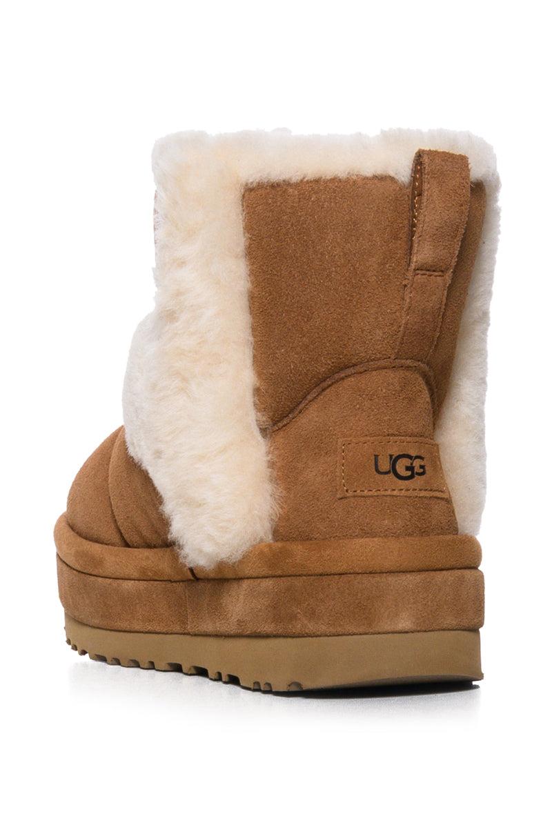 UGG CLASSIC CLOUDPEAK BOOTIE IN CHESTNUT Product Image