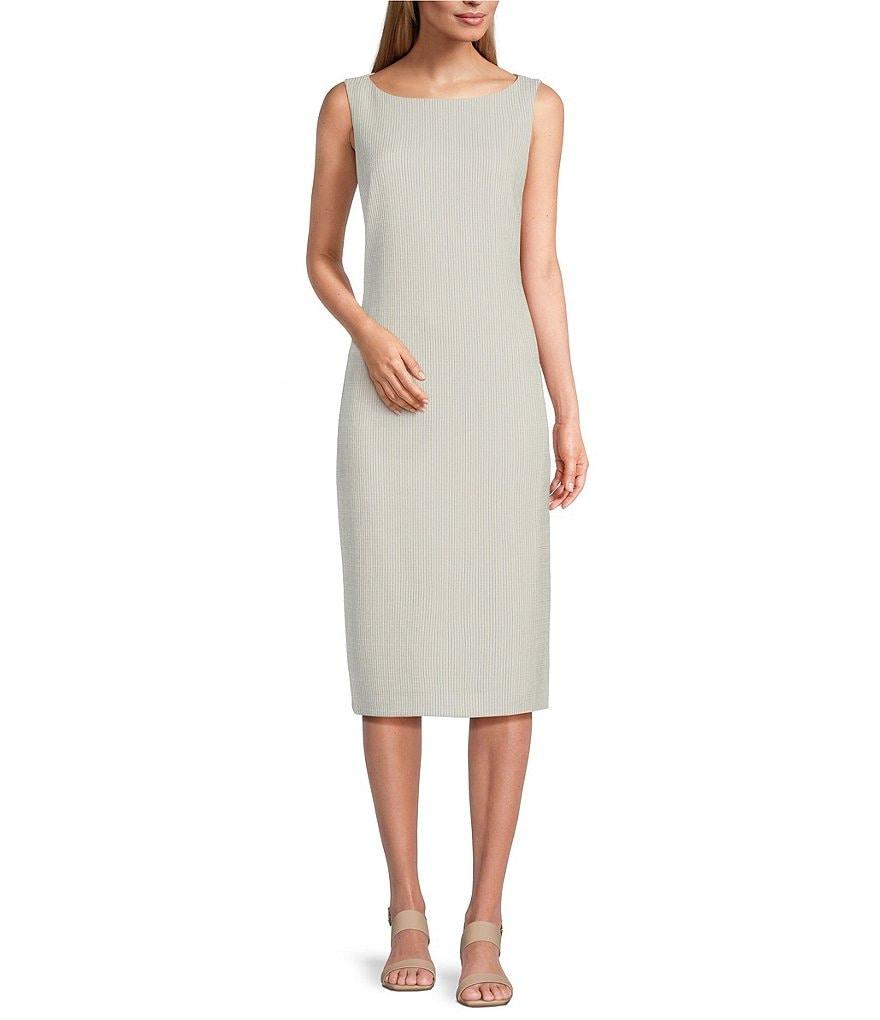 Preston & York Judith Boucle Tweed Round Neck Long Sleeve Jacket Product Image