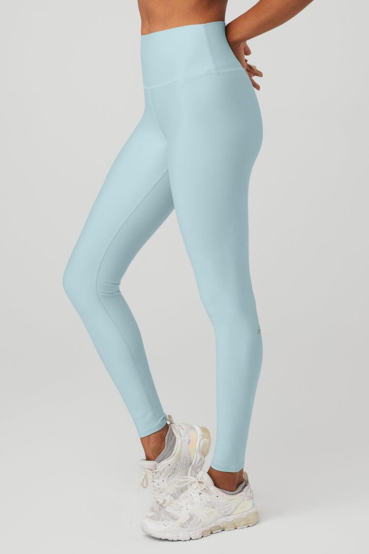 High-Waist Airlift Legging - Chalk Blue Product Image