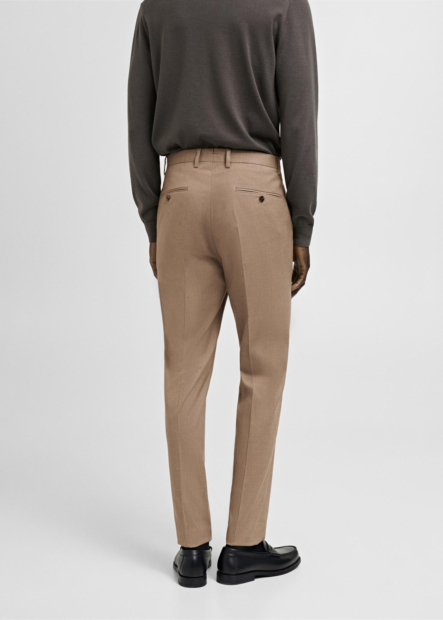 Milan slim-fit suit pants - Men | MANGO USA Product Image