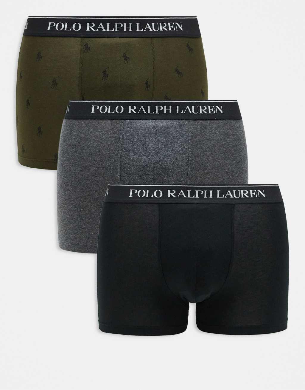 Polo Ralph Lauren 3-pack boxer briefs in multi Product Image