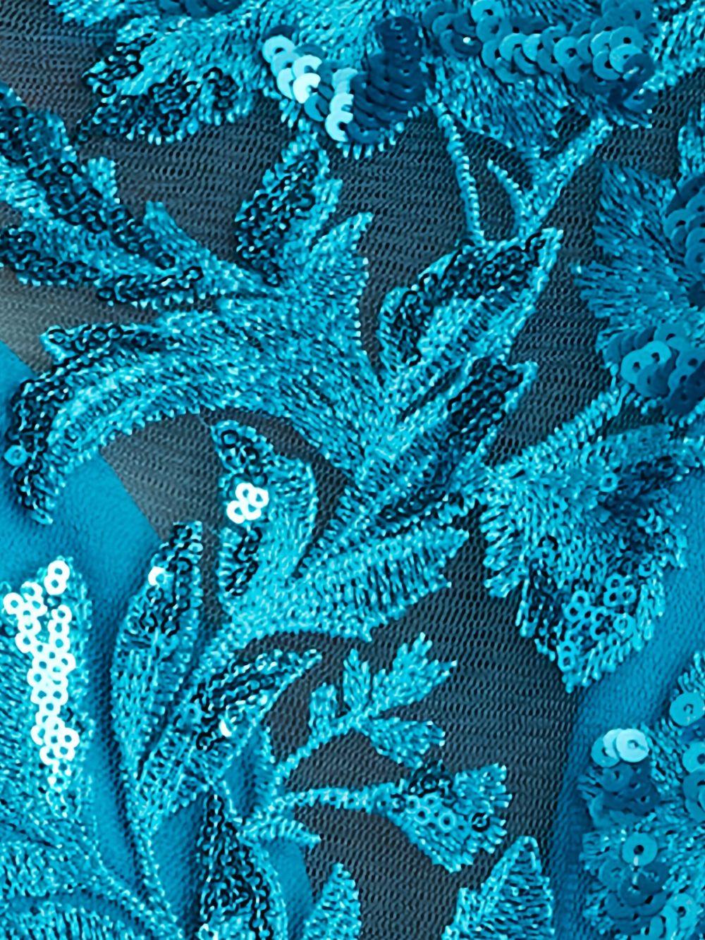 Whitley sequin-embellished floral gown Product Image