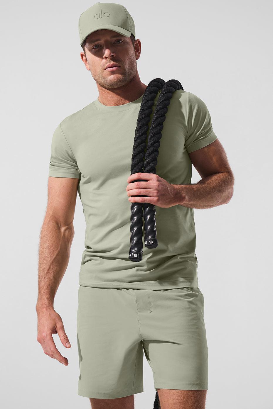 Conquer Reform Crewneck Short Sleeve - Limestone Product Image