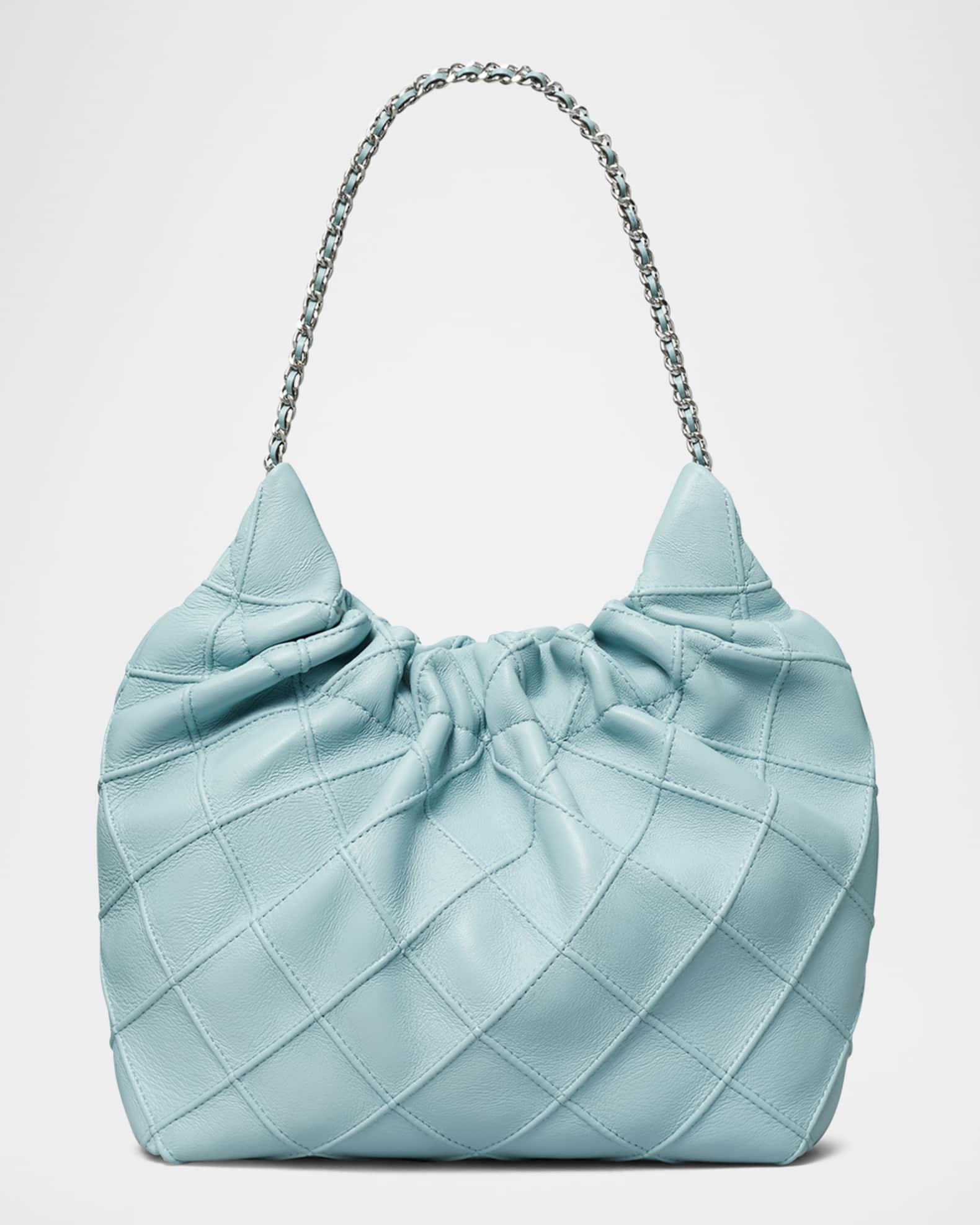 Fleming Mini Quilted Leather Hobo Bag Product Image