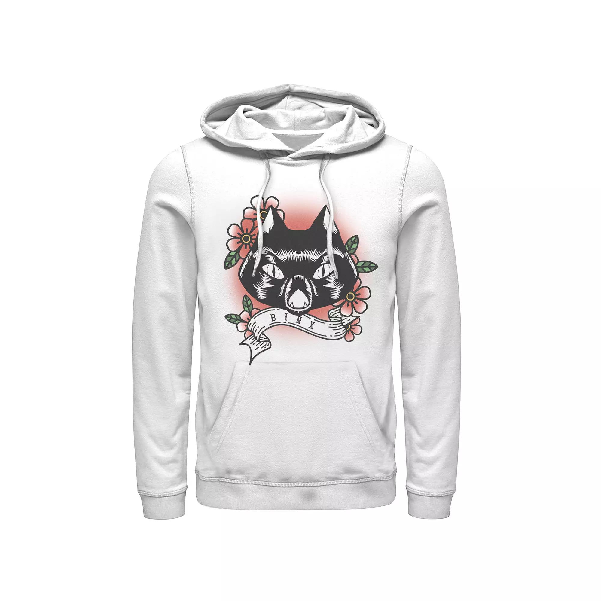 Disney's Hocus Pocus Binx Men's Tattoo Hoodie,  Product Image