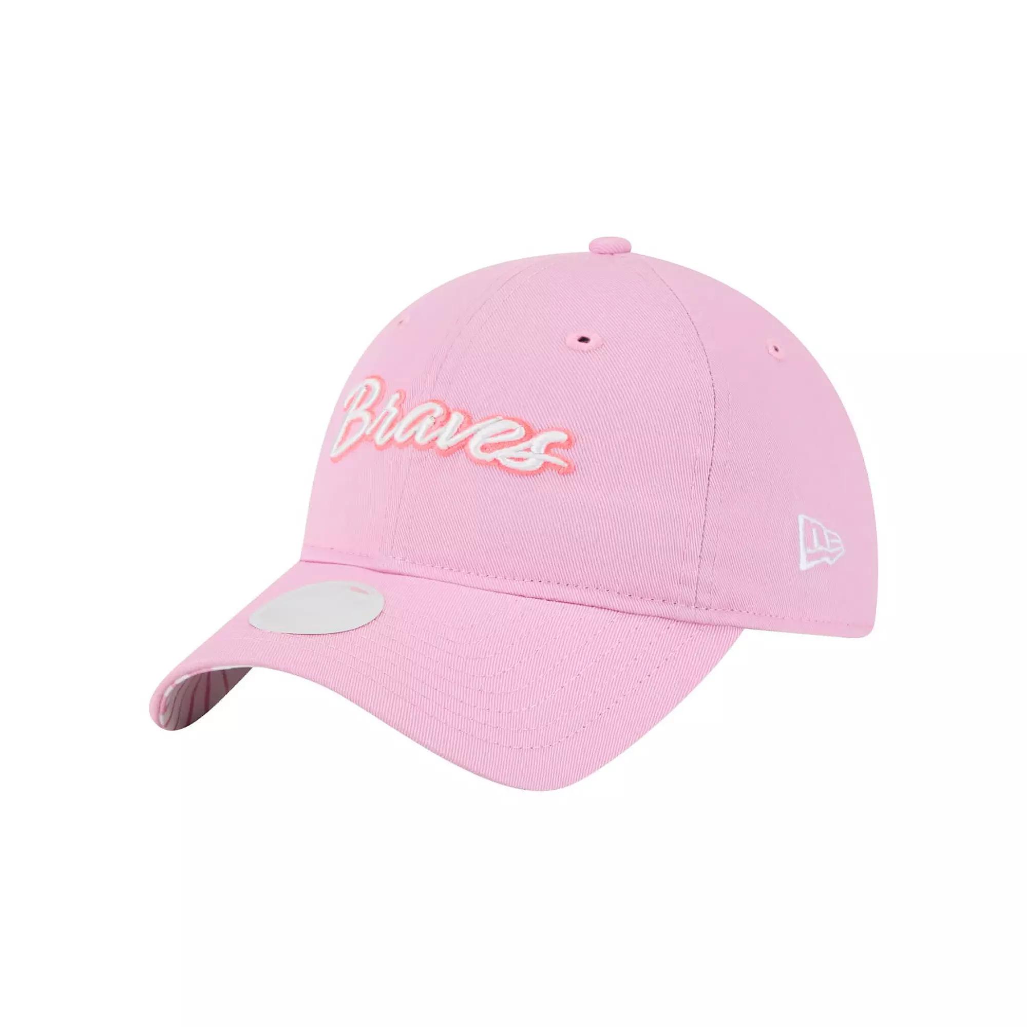 Women's New Era Pink Atlanta Braves Mother's Day 9TWENTY Adjustable Hat Product Image
