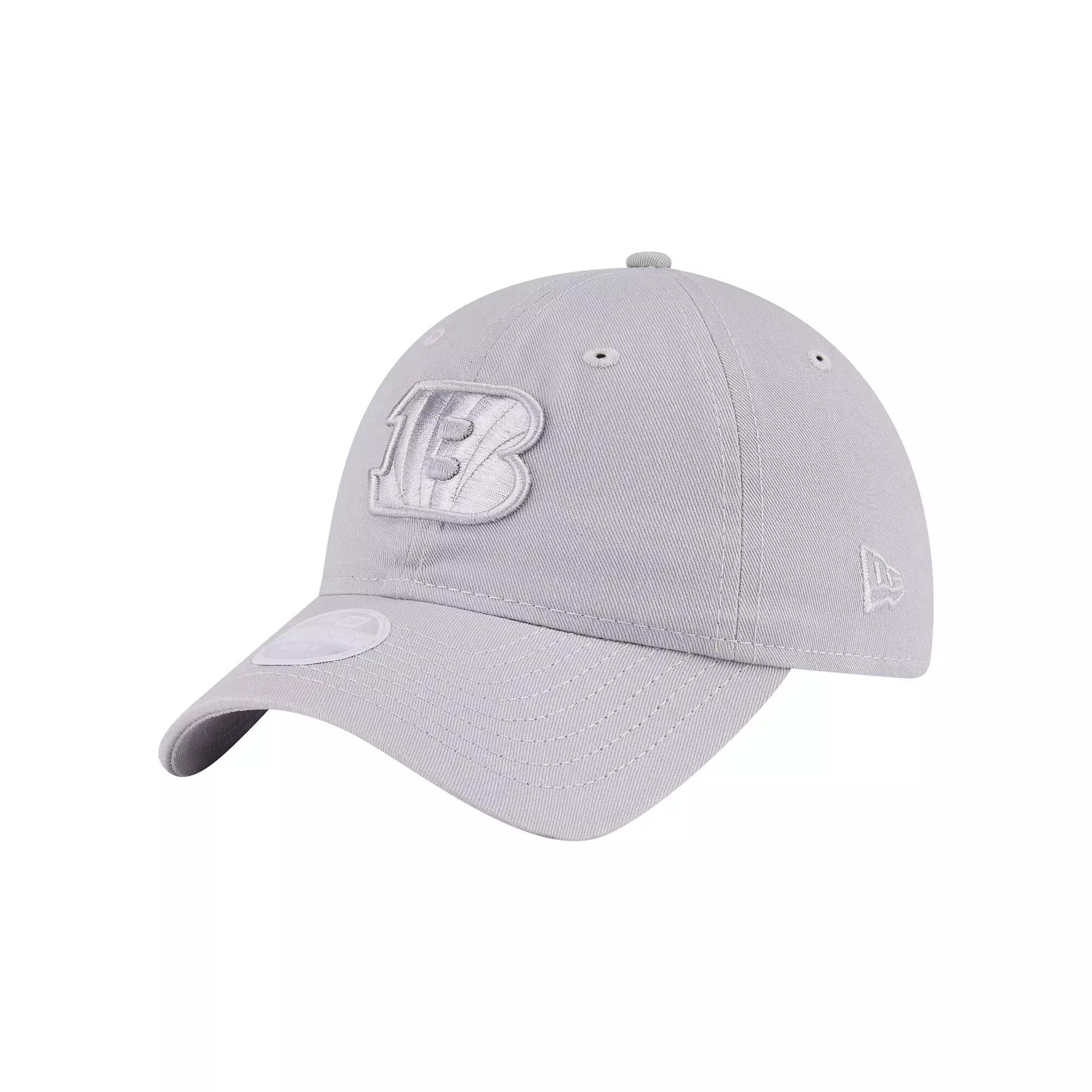 Women's New Era Gray Cincinnati Bengals Color Pack 9TWENTY Adjustable Hat, Grey Product Image