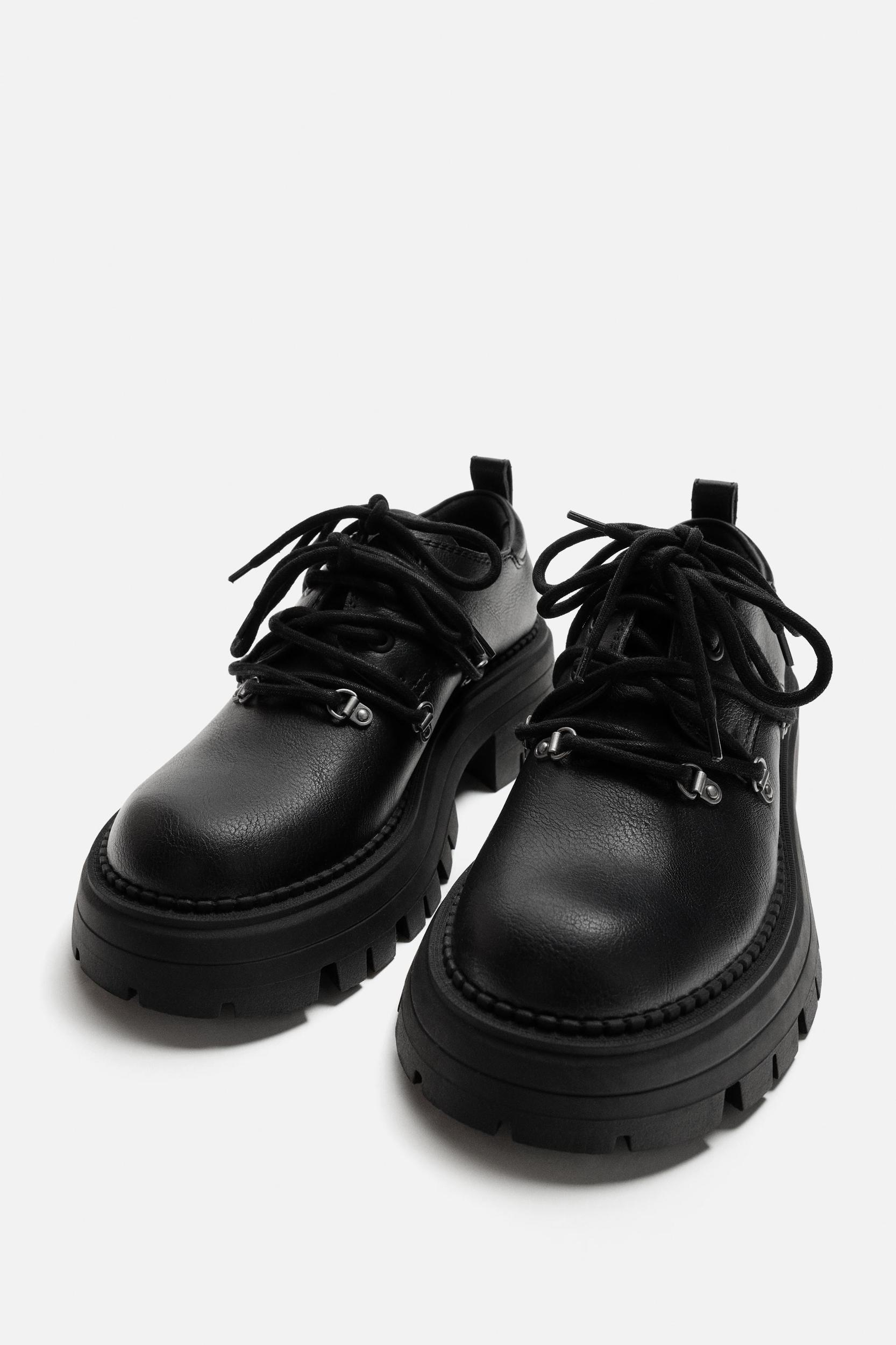 MULTI-LACE CHUNKY SHOES Product Image