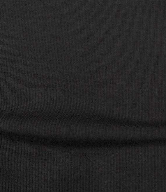 Good American Plus Size Micro Rib Scoop Neckline Sleeveless Tank Product Image