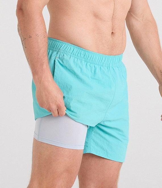 SAXX Go Coastal 2N1 5#double; Volley Swim Trunks Product Image
