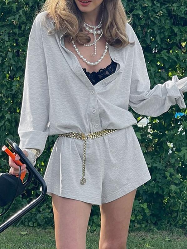 Personalised Button Down Polo Two Piece Product Image