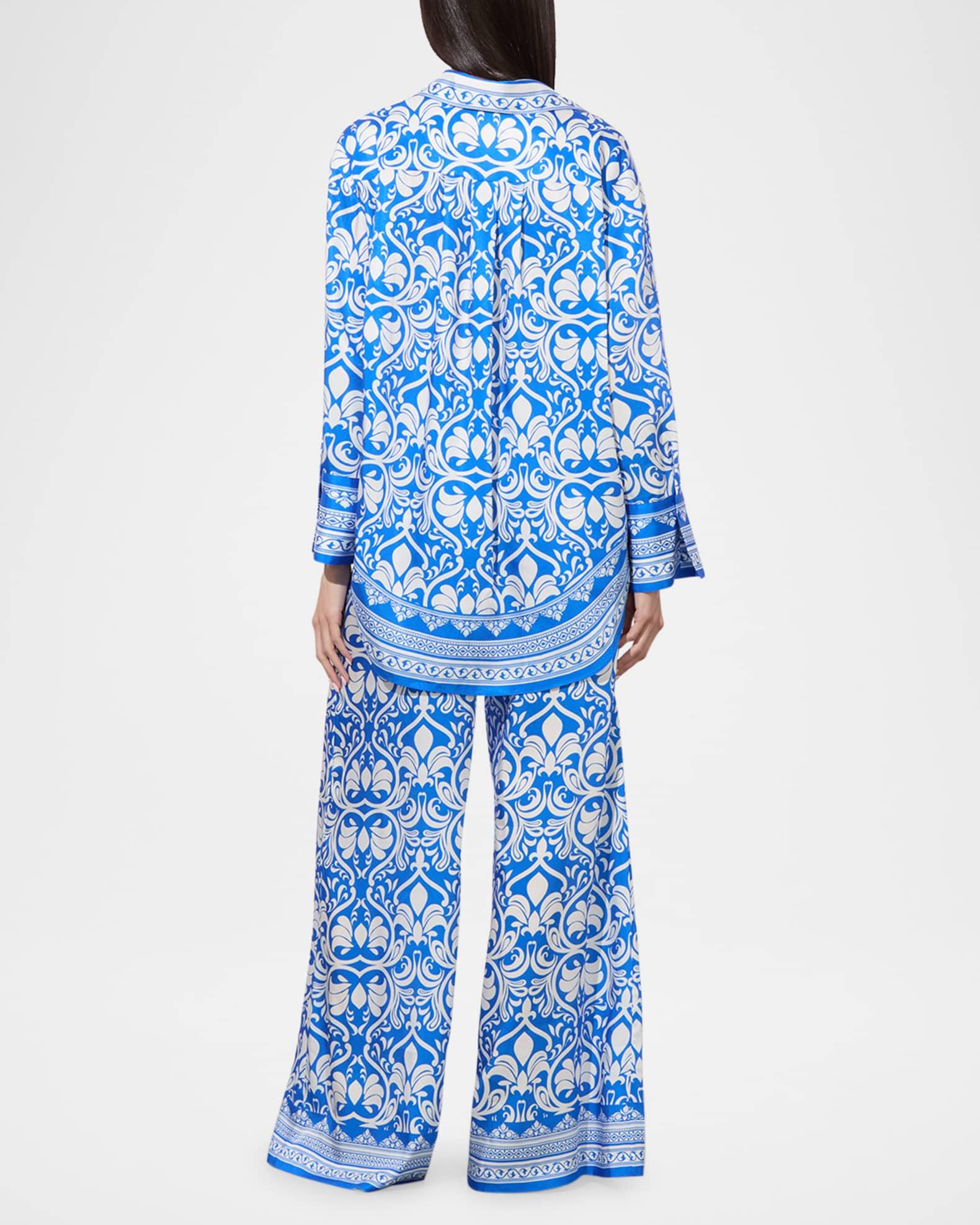 Kiva Oversized Pajama Shirt Product Image