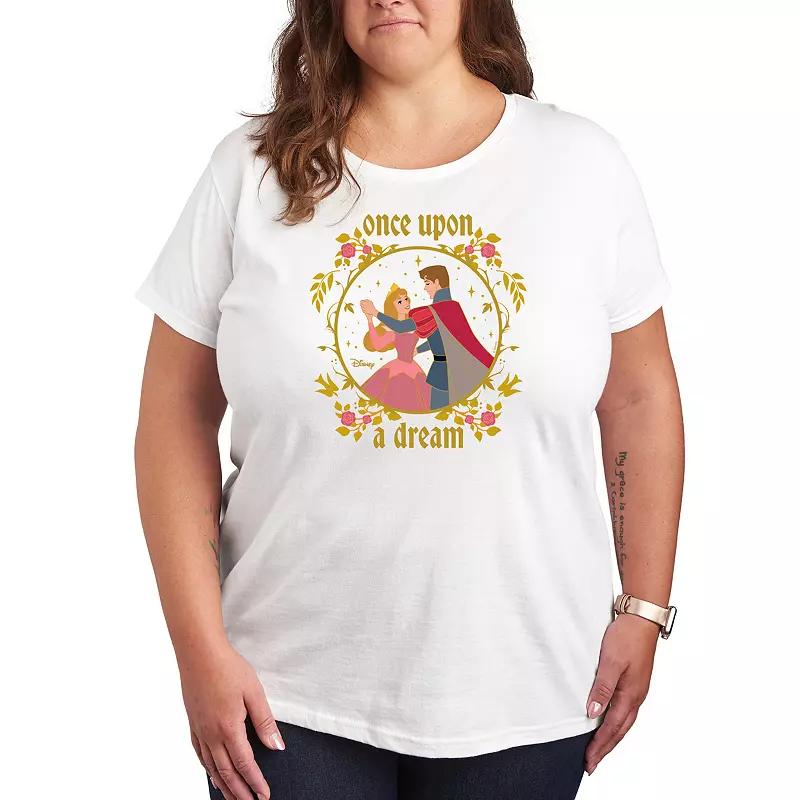 Disney's Sleeping Beauty Maleficent Plus Size Graphic Tee, Women's, Size: 1XL, Black Product Image