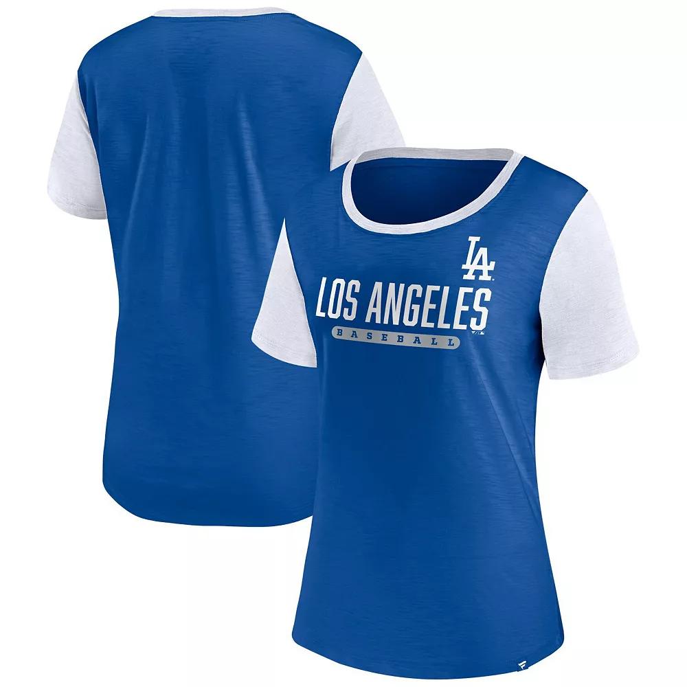 Women's Fanatics Branded Royal Los Angeles Dodgers Mound T-Shirt,  Product Image