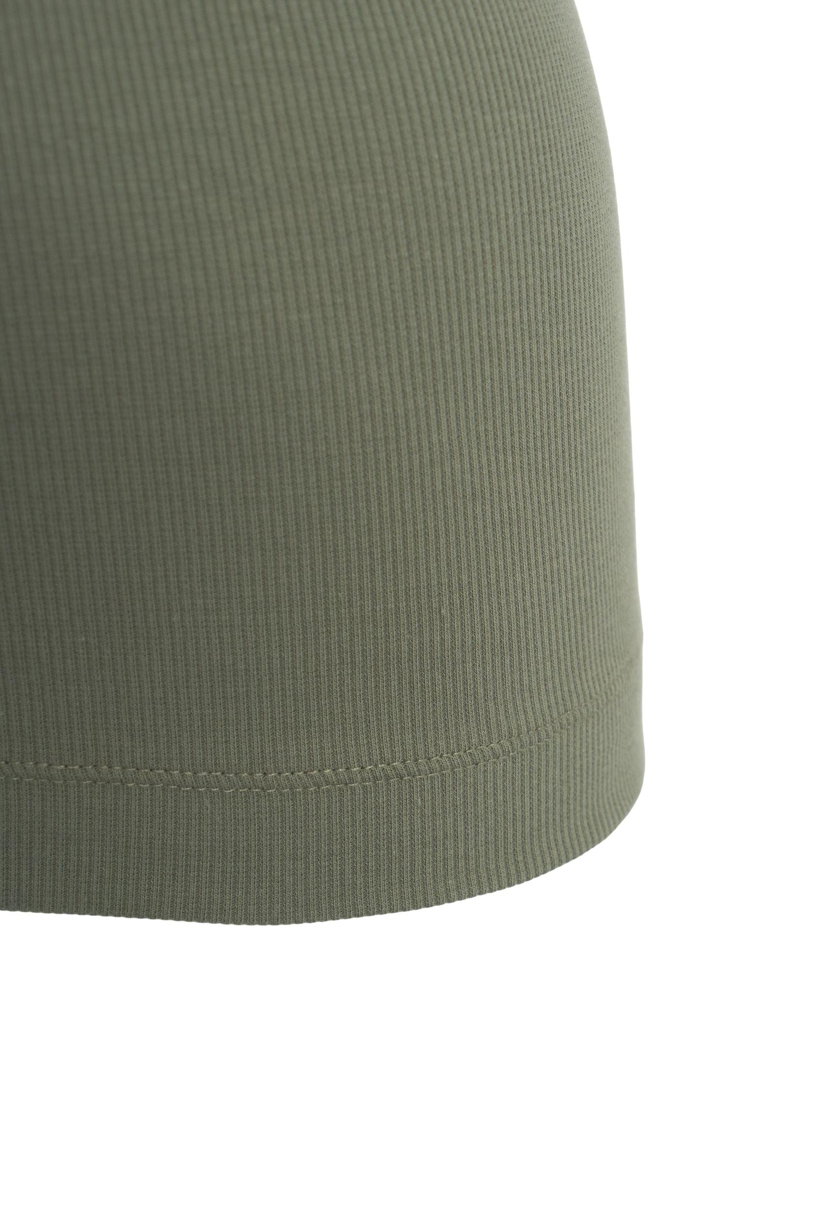 Ribbed top with logo detail Product Image