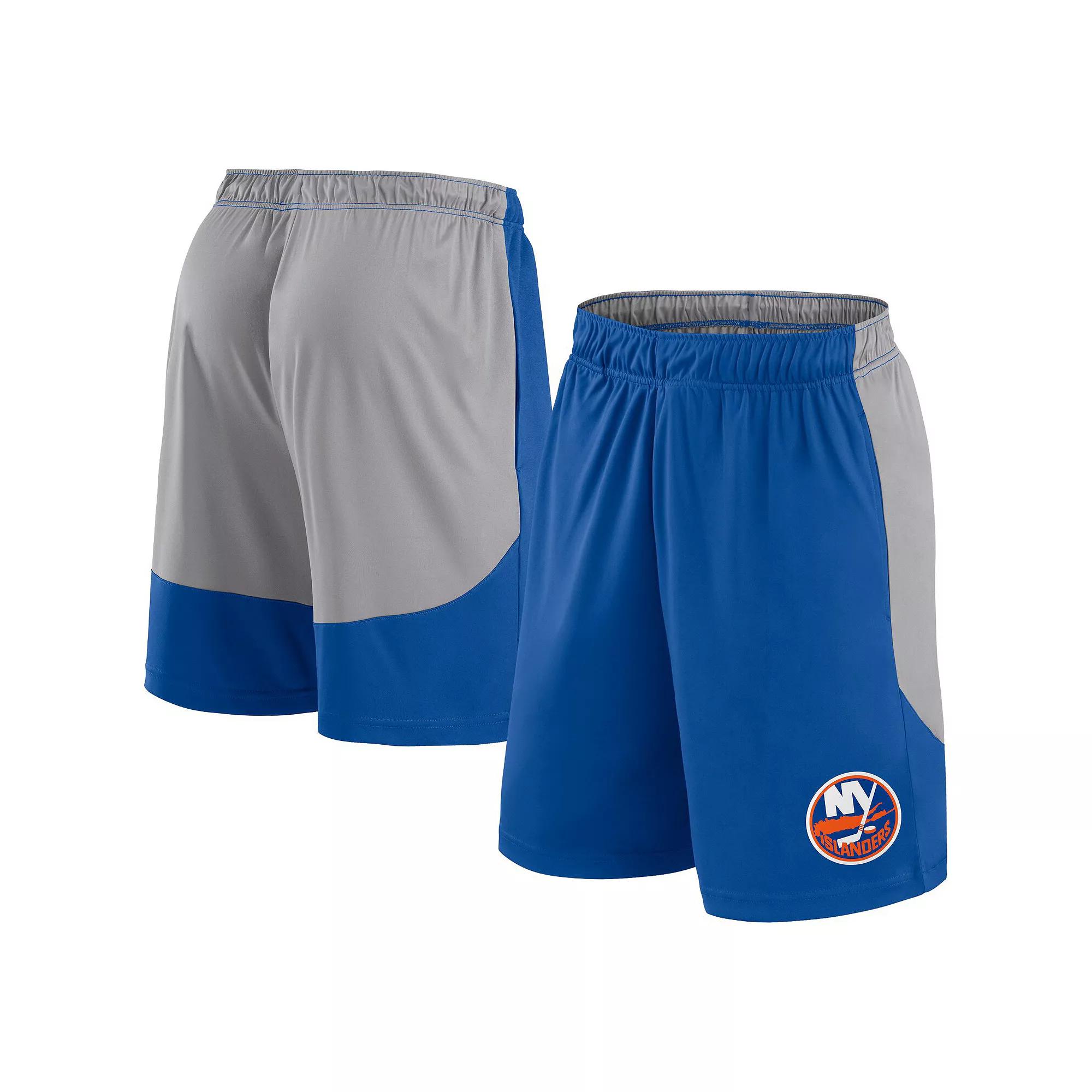 Men's Fanatics Blue New York Rangers Go Hard Shorts, Size: Medium, Ran Blue Product Image