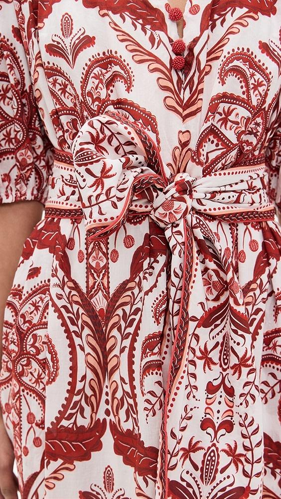 FARM Rio Tropical Cameo Off White Maxi Dress | Shopbop Product Image