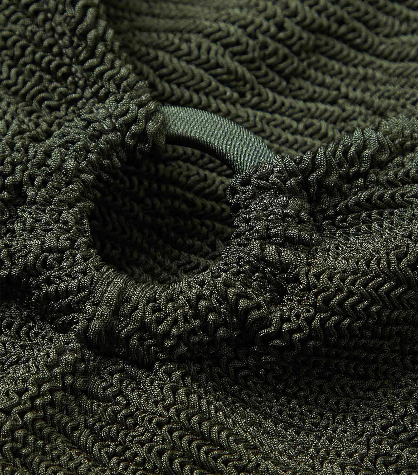 Celine Swim With Tonal Hoops - Metallic Khaki Product Image